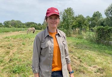 Mathilde Degrendel gère la Cueillette de Cappy depuis maintenant douze ans. 