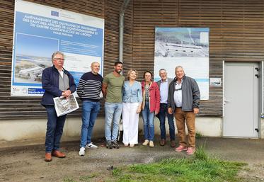 L’inauguration des nouvelles installations du centre conchylicole a eu lieu le 7 juillet en présence des financeurs et partenaires. 