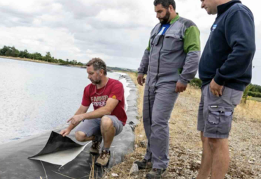 bassines dégradations faits divers retenues d'eau