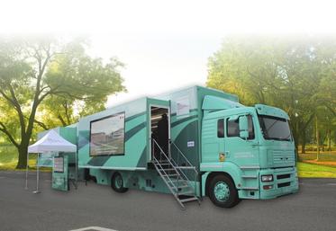 bus L'aventure du vivant camion formation enseignement agricole