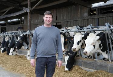 Remy Allonsius a trois priorités : la génétique, le bien-être animal et le bien-être de l’éleveur.