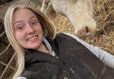 Louna Bonard : «certaines personnes peuvent encore penser qu’être agriculteur est un métier d’homme. Je veux montrer que les femmes sont autant capables.» 