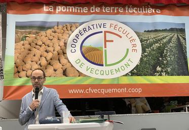 Camille Deraeve, président de la coopérative féculière de Vecquemont : «La balle est dans le camp des dirigeants de Roquette pour faire perdurer l’usine.» 