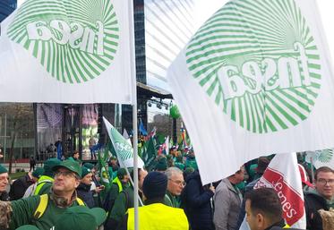 entrevue rencontre entre les syndicats agricoles et Emmanuel Macron