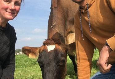 Estelle et Ludovic Merlant.