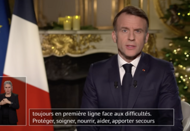 Discours des voeux du président de la République, Emmanuel Macron.