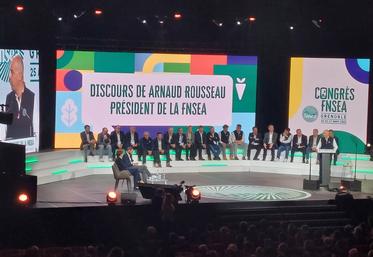 candidature Arnaud Rousseau FNSEA