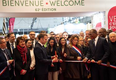 inauguration SIA par Emmanuel Macron