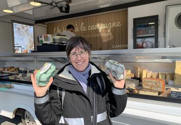 Marielle est une fidèle du marché de la place Görlitz. 