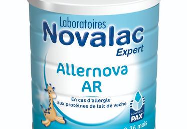 lait infantile rappel produit Novalac