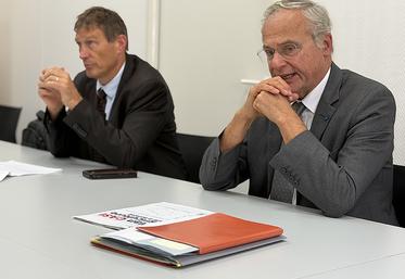 Xavier Rousset (DDTM) et Rollon Mouchel-Blaisot (DDTM) ont détaillé la déclinaison samarienne du plan d’urgence agricole national. 