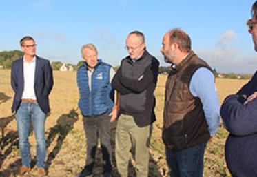 betteraves sucrières préfet Oise visite