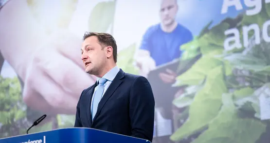 Le commissaire européen Christophe Hansen présente sa Vision sur l'agriculture et l'alimentation