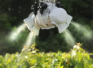 Traitement phytosanitaire dans les vignes