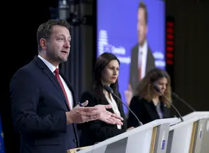 Le commissaire européen Christophe Hansen