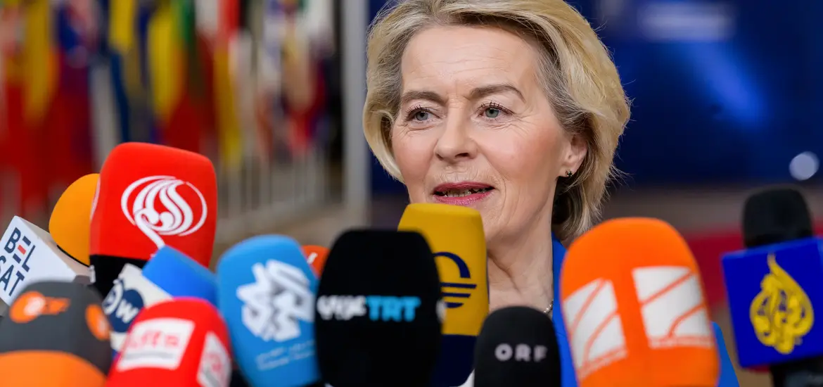 Ursula von der Leyen au Sommet européen
