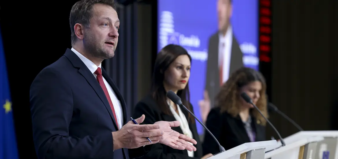 Le commissaire européen Christophe Hansen