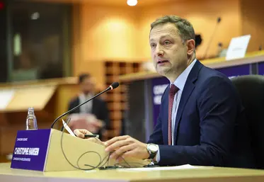 Audition au Parlement européen du commissaire désigné à l'Agriculture, Christophe Hansen