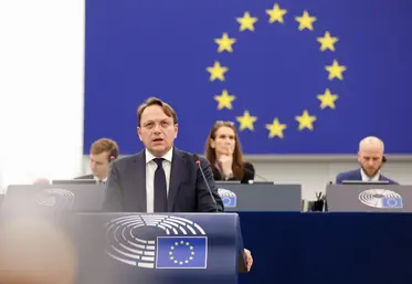 Oliver Varhelyi au Parlement européen