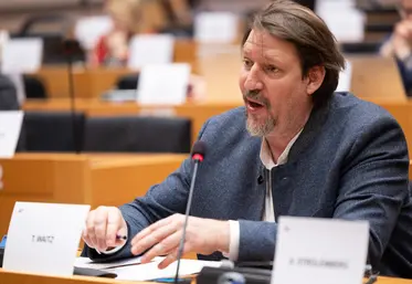 L'eurodéputé autrichien du groupe des verts Thomas Waitz