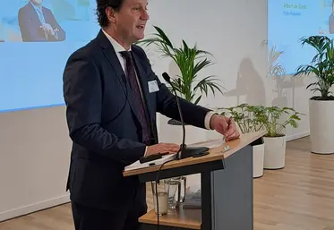 Albert de Groot à la Conférence annuelle d'EDA à Bruxelles