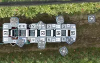 Huit drones sur plateforme Darwin (Italie)