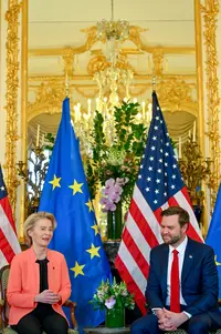 Ursula von der Leyen rencontre JD Vance à Paris