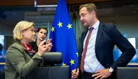 Le commissaire européen Christophe Hansen à la commission de l'Agriculture du Parlement européen