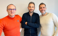 Simon Bestel, Marc Batty et Vincent Kraus, cofondateurs de Feve.