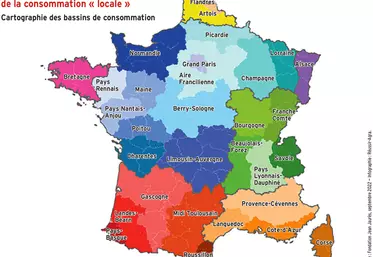 Une première carte de la consommation « locale »