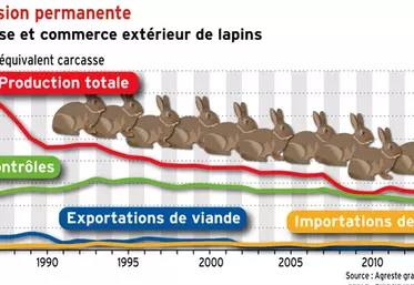 Cuniculture : l’érosion permanente
