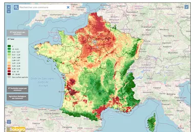 En France, une carte pour accélérer la réduction des pesticides