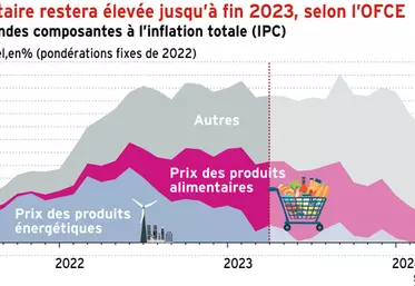 L’inflation alimentaire restera élevée jusqu’à fin 2023, selon l’OFCE