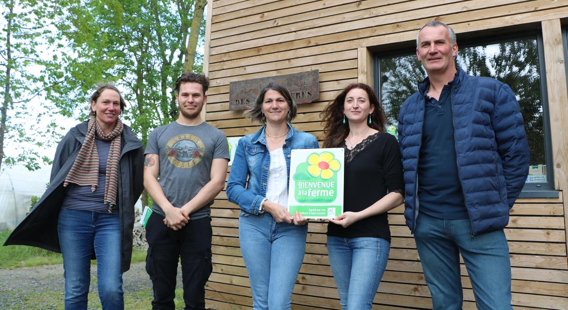 Les escargots de la Blinière entrent dans Bienvenue à la Ferme Agri53