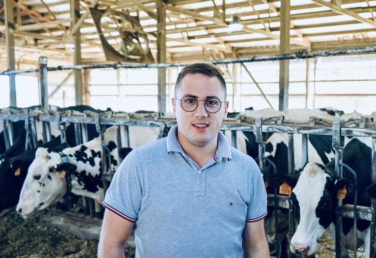 Florian Huet, président de May's and Cows