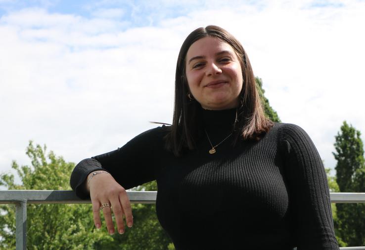 Carla Martinotti est stagiaire à la Chambre d'agriculture de la Mayenne.