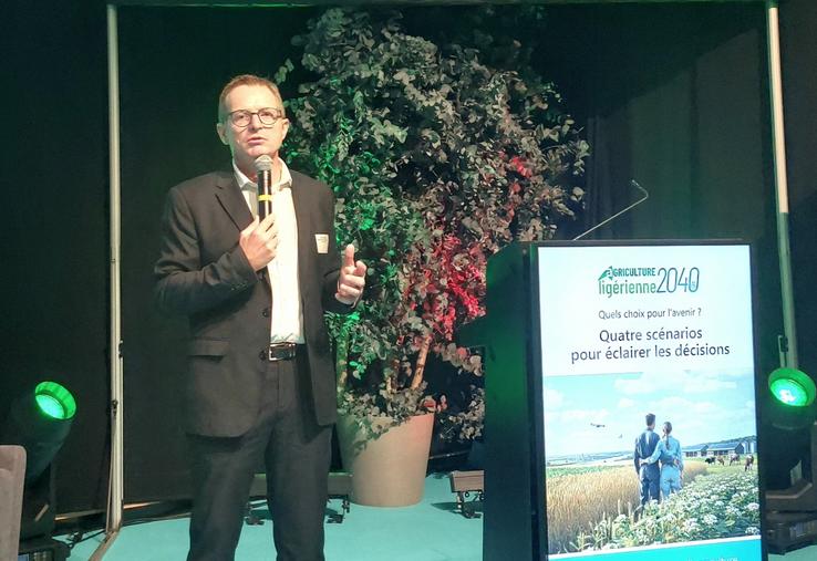 Olivier Lebert, président de la Chambre d'agriculture des Pays de la Loire.