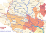 Bassin-versant de l'Oudon.