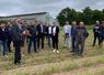 Nadège Baptista et ses services ont constaté les dégâts de la mouche Geomyza à Saint-Calais-du-Désert.