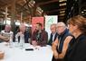 Une table ronde a réuni des élus du Conseil départemental et de la Chambre d'agriculture au Gaec Goisbault, à L'Huisserie.