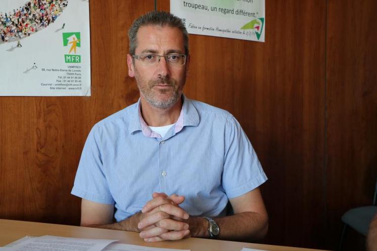 Stéphane Guioullier, président de la Chambre d'agriculture de la Mayenne.