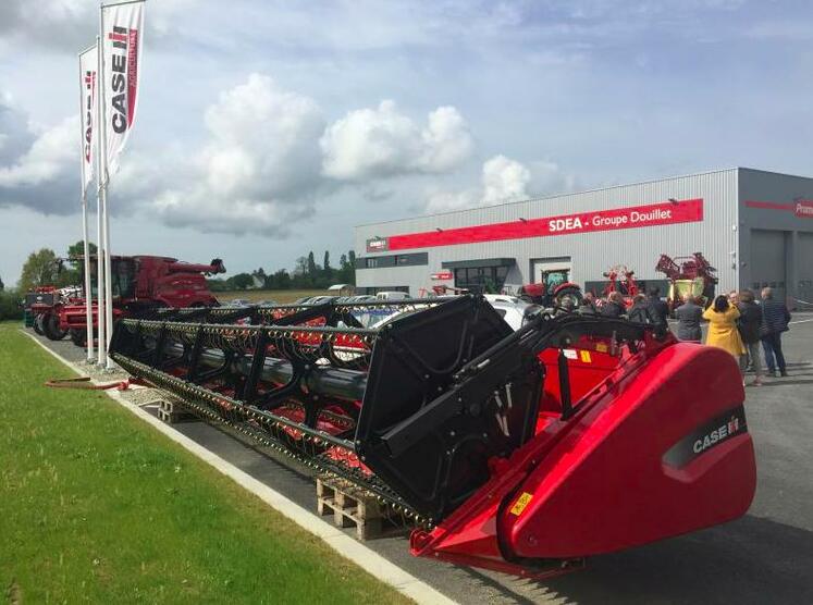 Le 2 mai 2019, le Groupe Douillet inaugurait son site de Aron, en limite de Mayenne. Archives Agri53