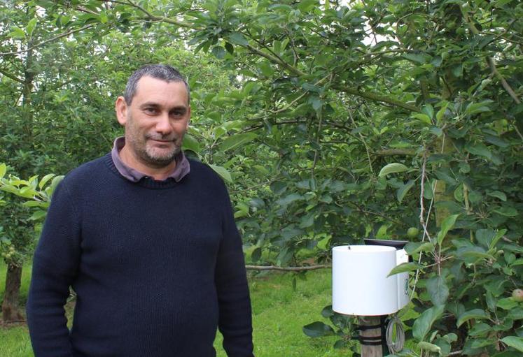 Stéphane Gouhier, arboriculteur à Ballots et responsable de la commission technique de l’association des Cidres de Loire.