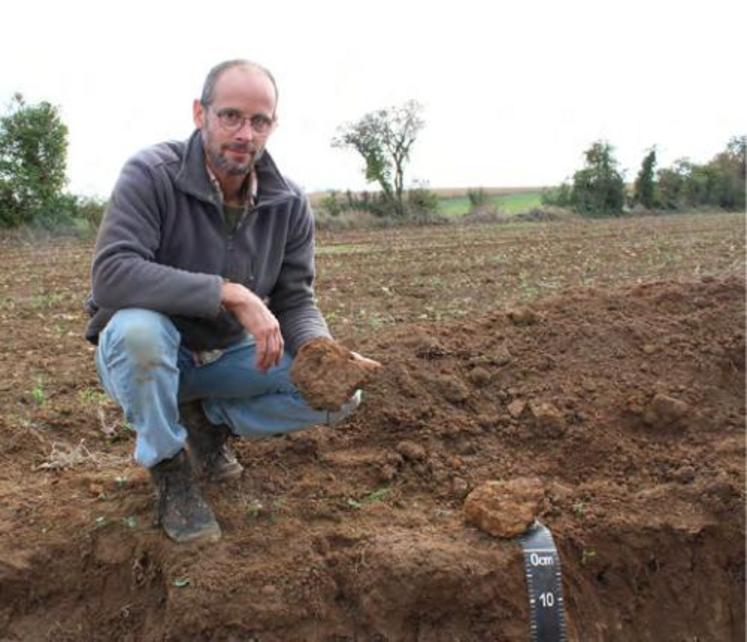 Diplômé de biologie et d’écologie, Denis Piron dédie une partie de son temps à la formation et à l’animation de groupes en partenariat avec ses collègues agronomes.