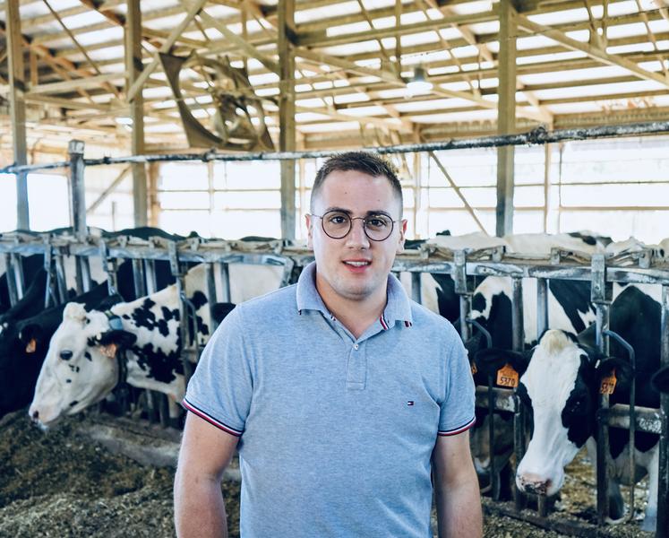 Florian Huet, président de May's and Cows