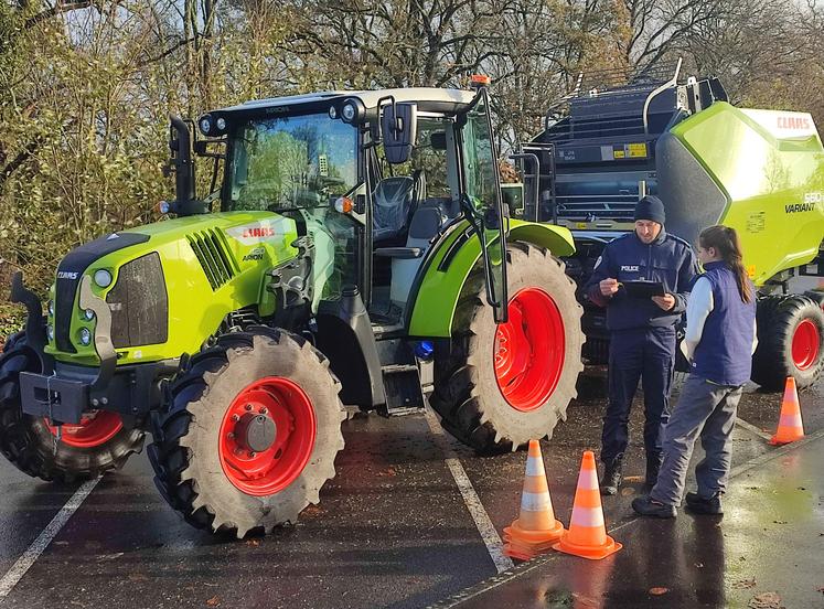 Conduite de tracteur agricole en toute sécurité !