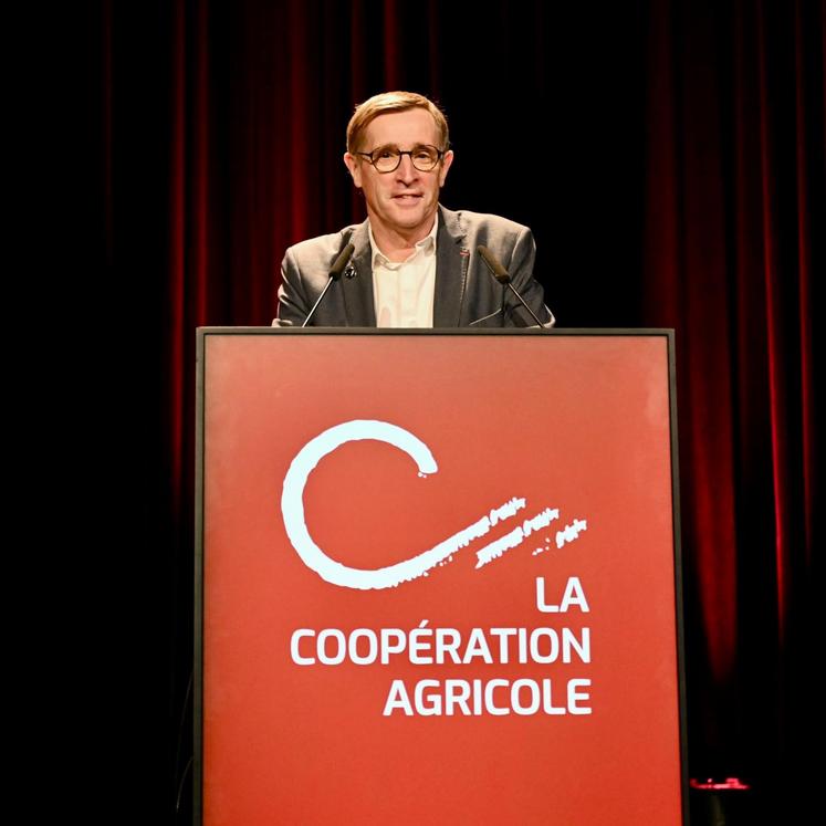 Dominique Chargé, président de La Coopération Agricole