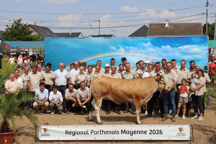 Les éleveurs Parthenais à l'honneur pour leur concours régional, devant un public de passionnés. La race Normande a elle aussi animé le week-end.