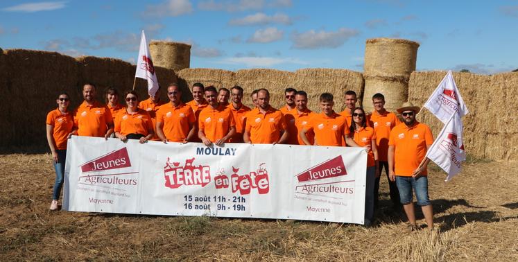 Les Jeunes agriculteurs du canton de Mayenne sont aux manettes de cette nouvelle édition de Terre en fête.