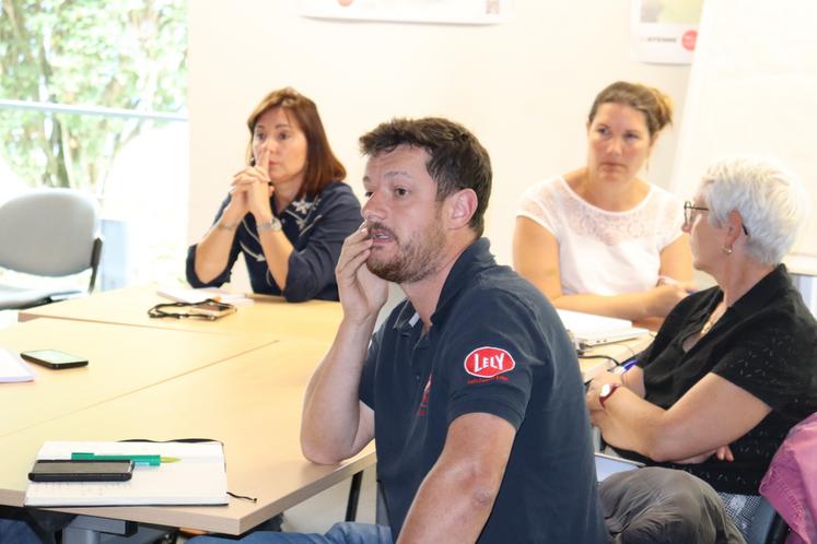 Adrien Moussay a exprimé l'inquiétude qui règne actuellement chez les JA.